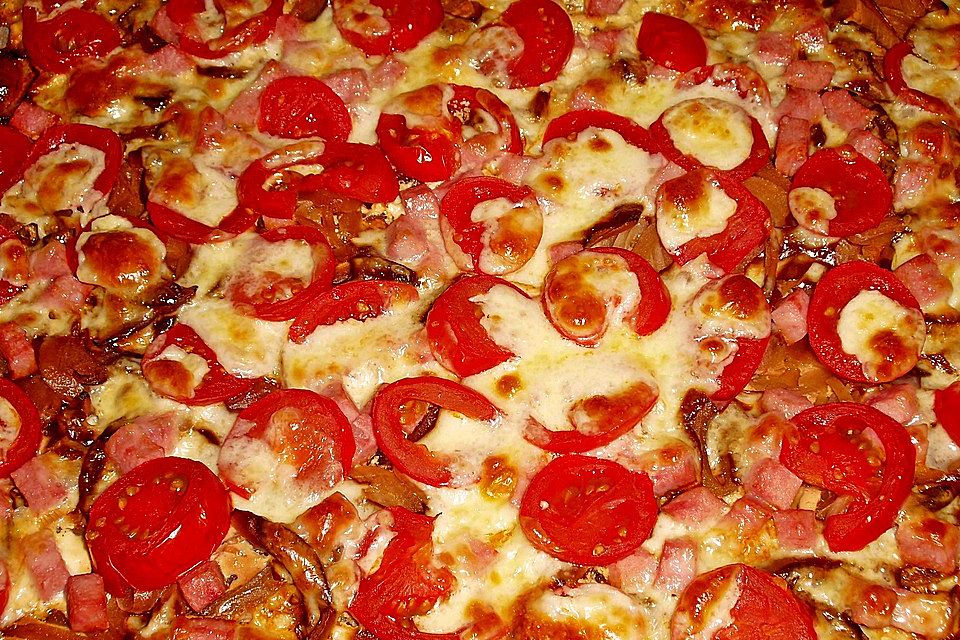 Tomaten-Flammkuchen