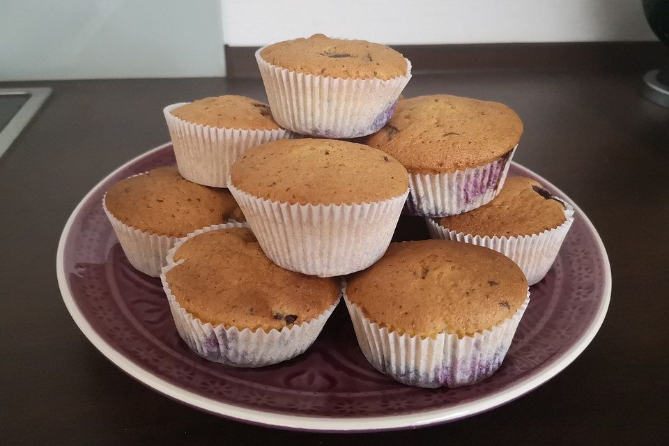 Blaubeermuffins