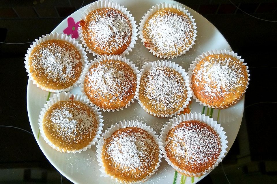 Bananenmuffins für Kleinkinder