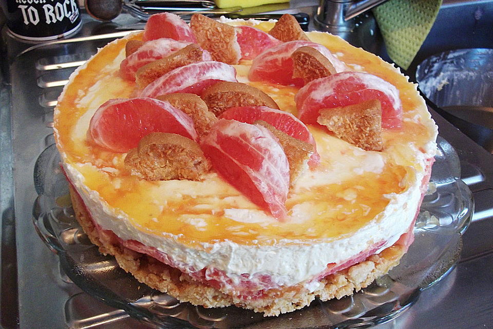 Grapefruit Torte