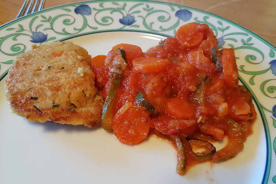 Couscous-Bratlinge mit Käse