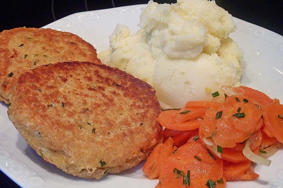 Couscous-Bratlinge mit Käse