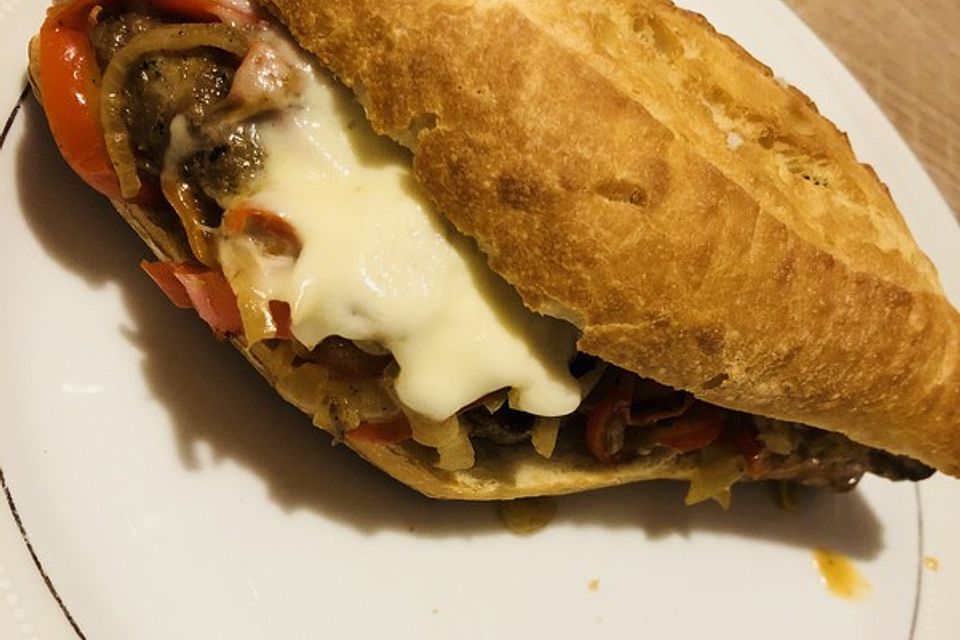 Philly Cheese Steak Sandwich