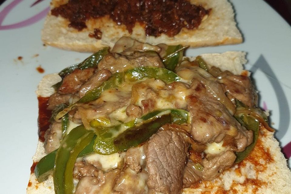 Philly Cheese Steak Sandwich