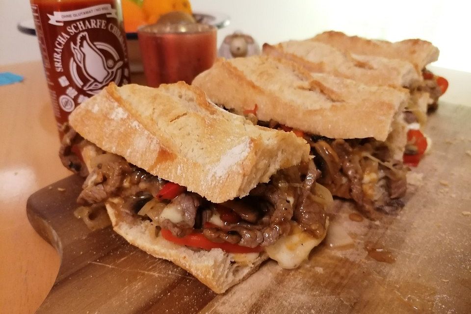 Philly Cheese Steak Sandwich