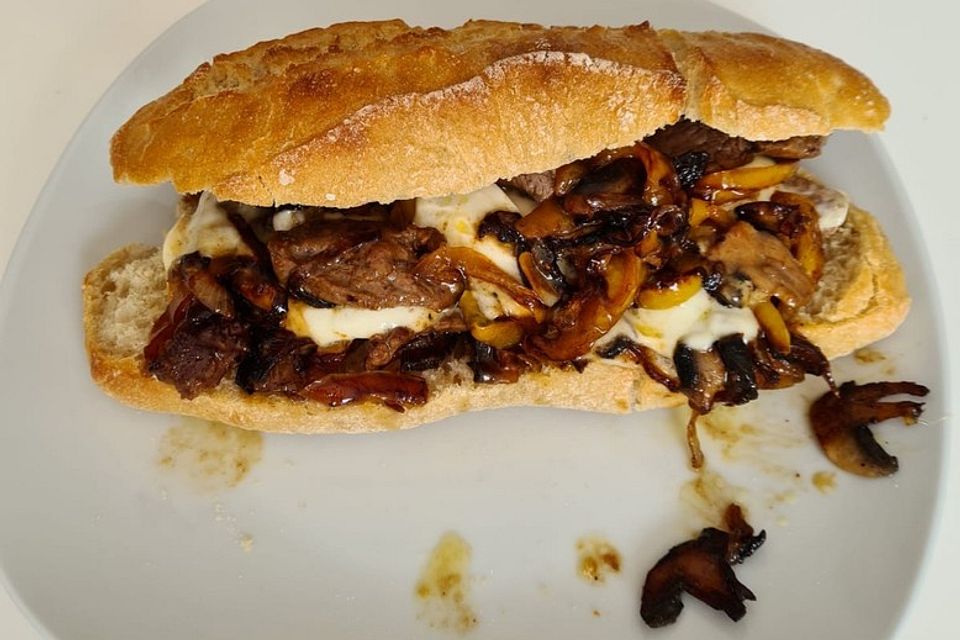 Philly Cheese Steak Sandwich