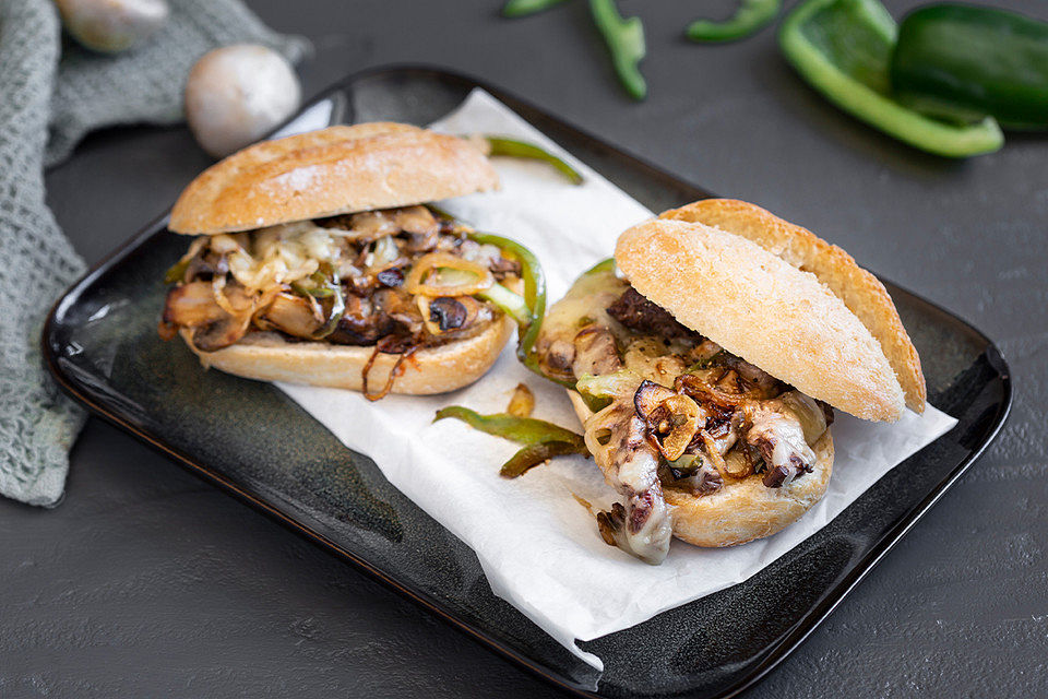 Philly Cheese Steak Sandwich