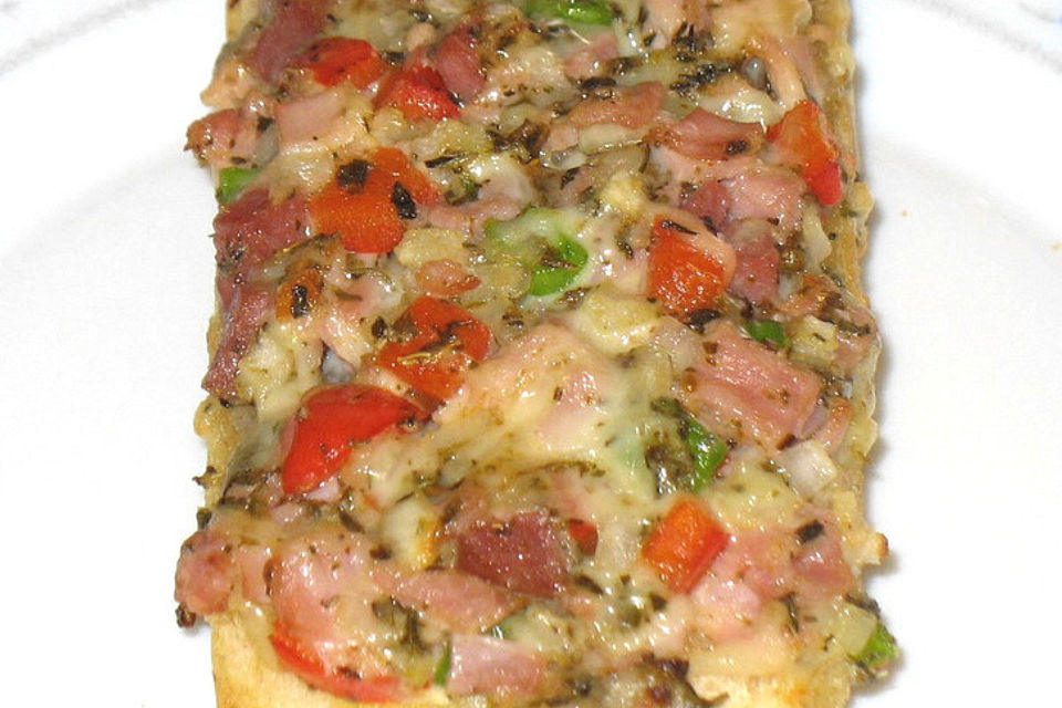 Pizza-Baguette