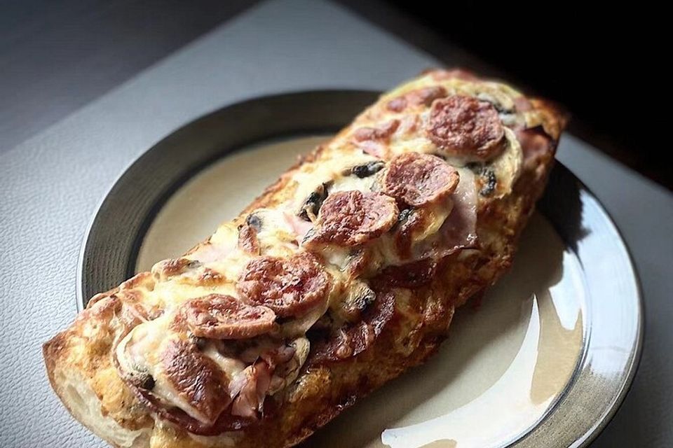 Pizza-Baguette