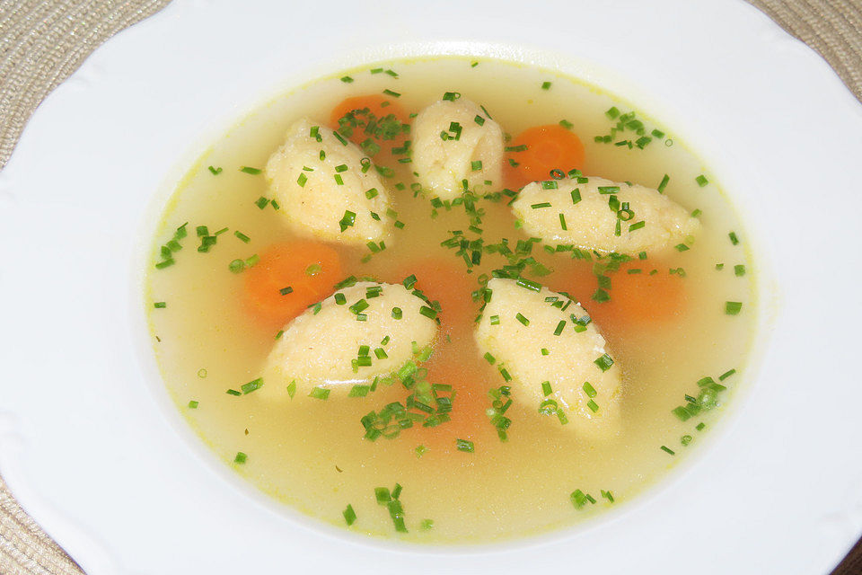 Grießnockerlsuppe