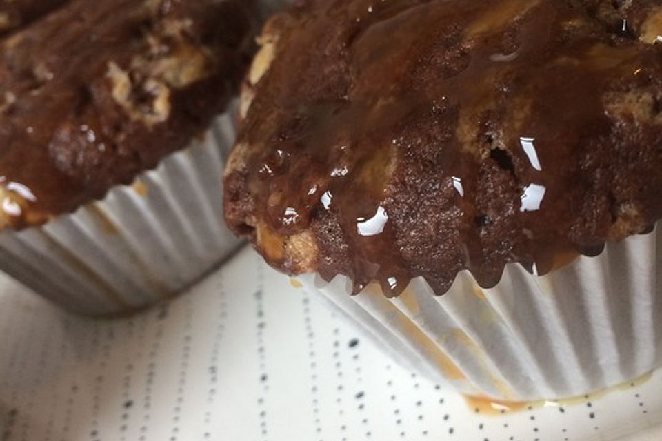 Schoko-Kokos-Nutella-Muffins