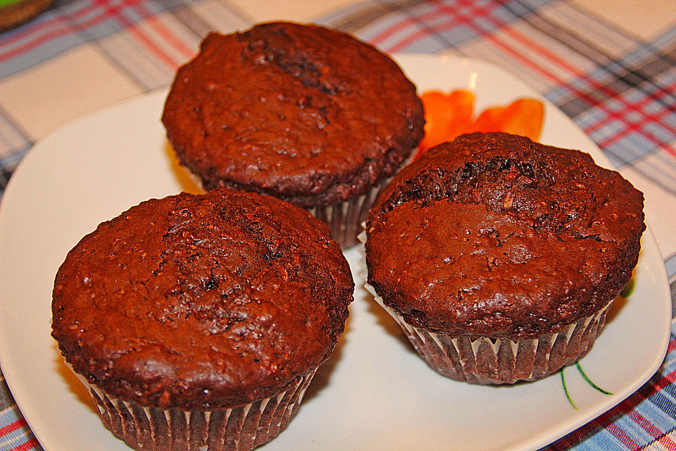 Schoko-Kokos-Nutella-Muffins