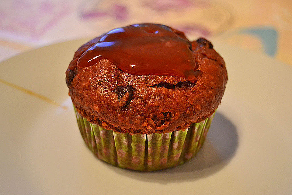 Schoko-Kokos-Nutella-Muffins