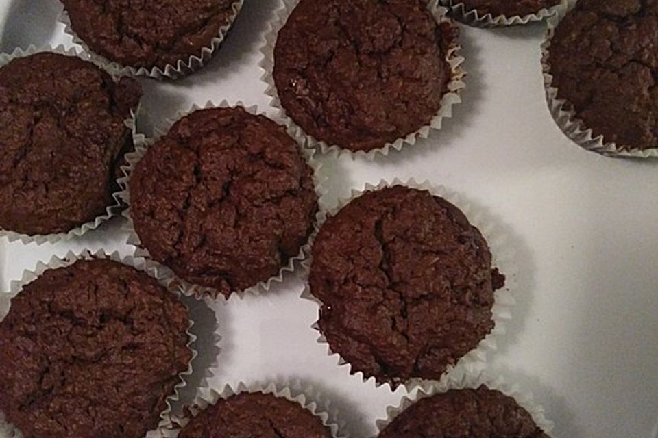 Schoko-Kokos-Nutella-Muffins