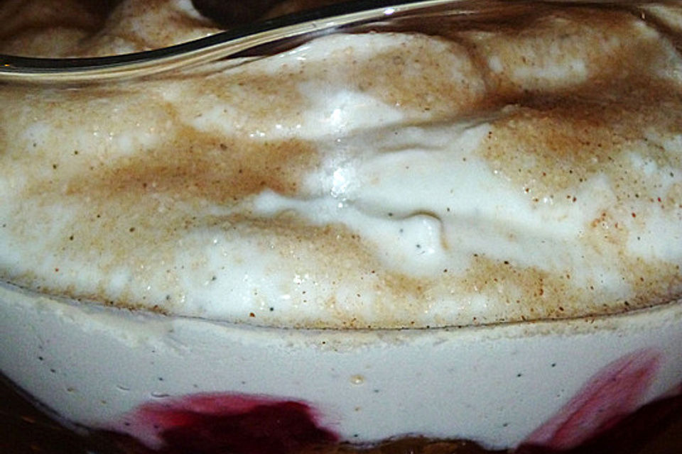 Spekulatius-Kirsch-Dessert