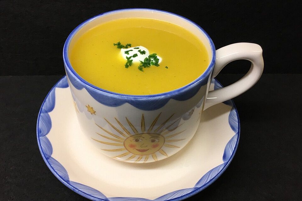 Kürbissuppe mit Muskatkürbis