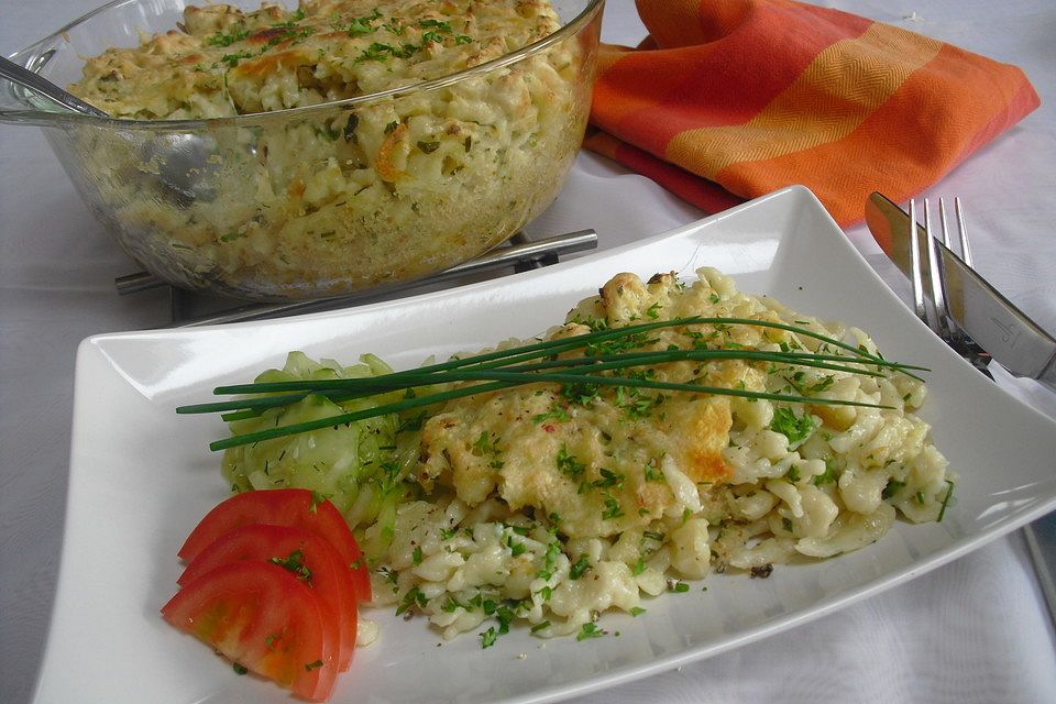 Kräuterspätzle