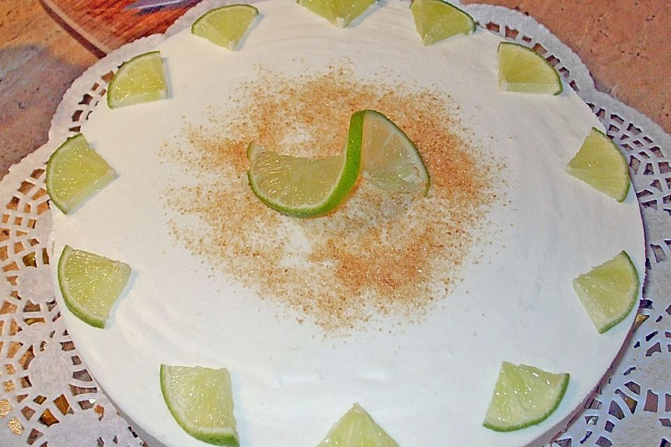 Limetten - Kokos Torte