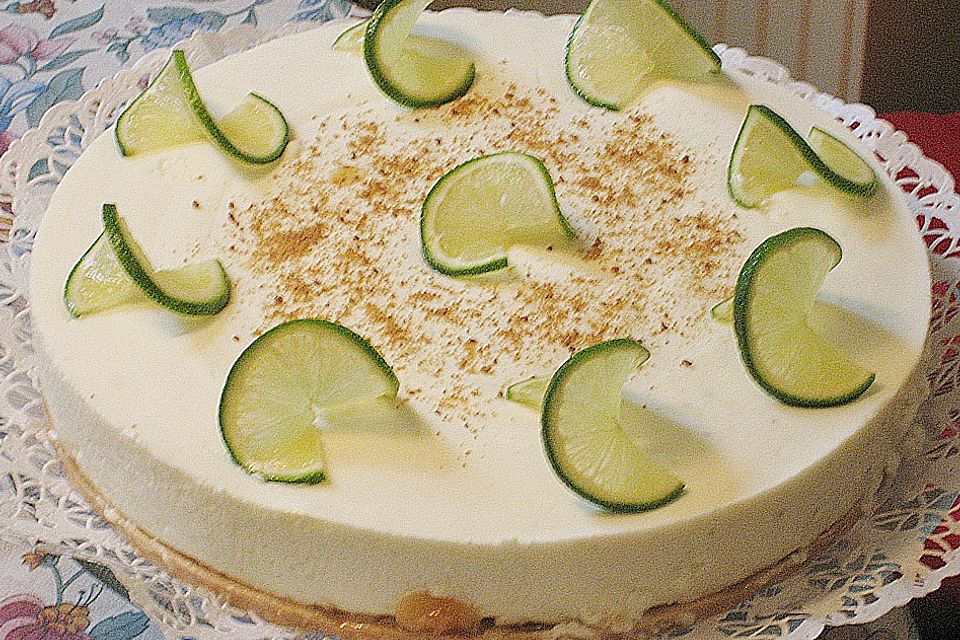 Limetten - Kokos Torte