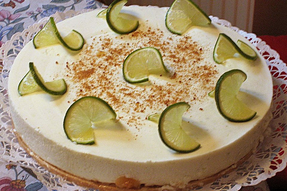 Limetten - Kokos Torte