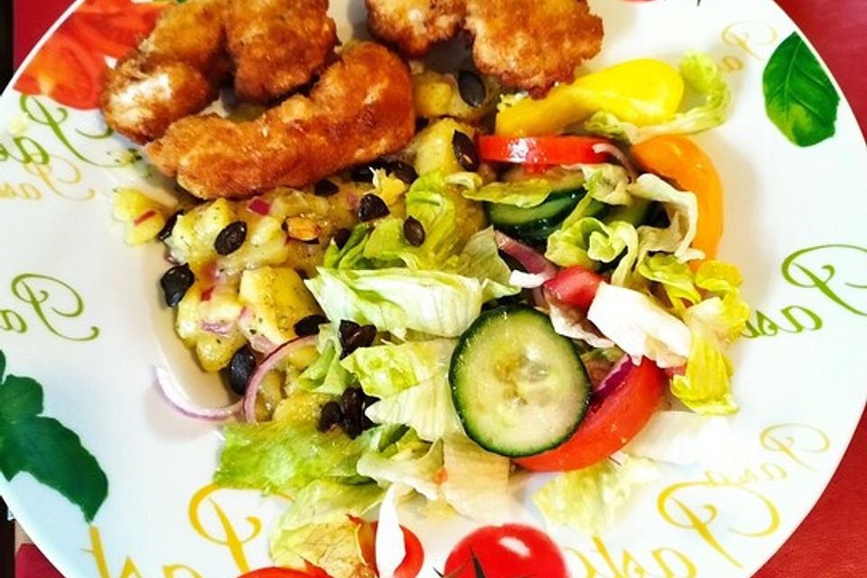 Steirischer Backhendlsalat