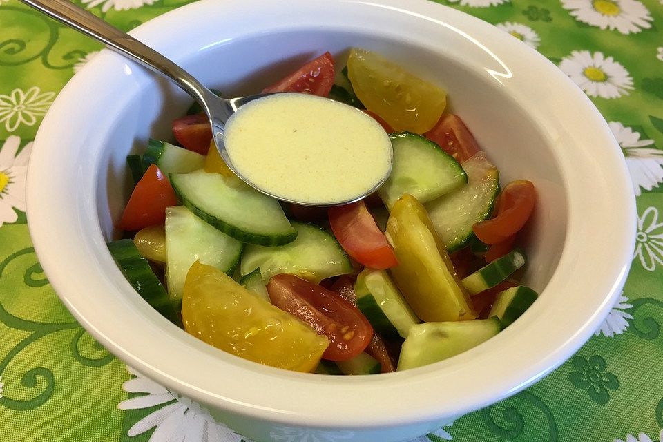 Eselchens Sahne-Salat-Dressing