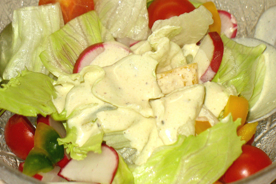 Eselchens Sahne-Salat-Dressing