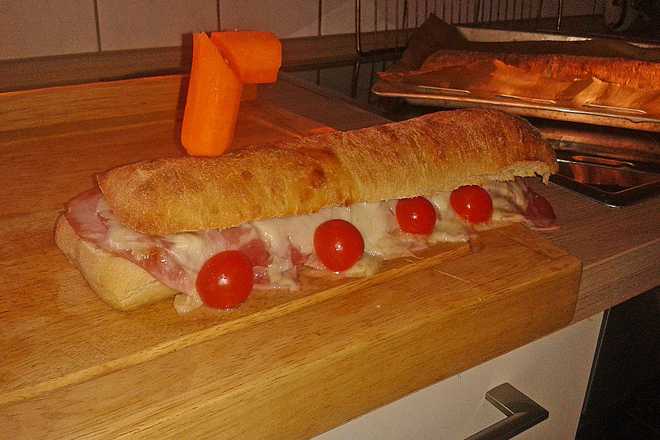 Belegtes Baguette