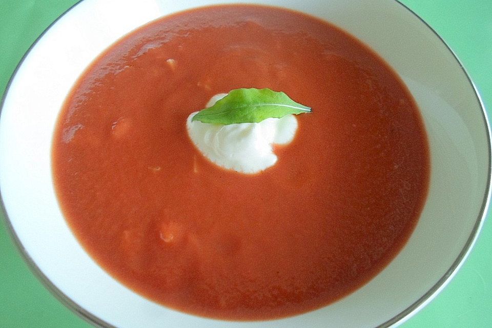 Tomaten-Ingwer-Suppe