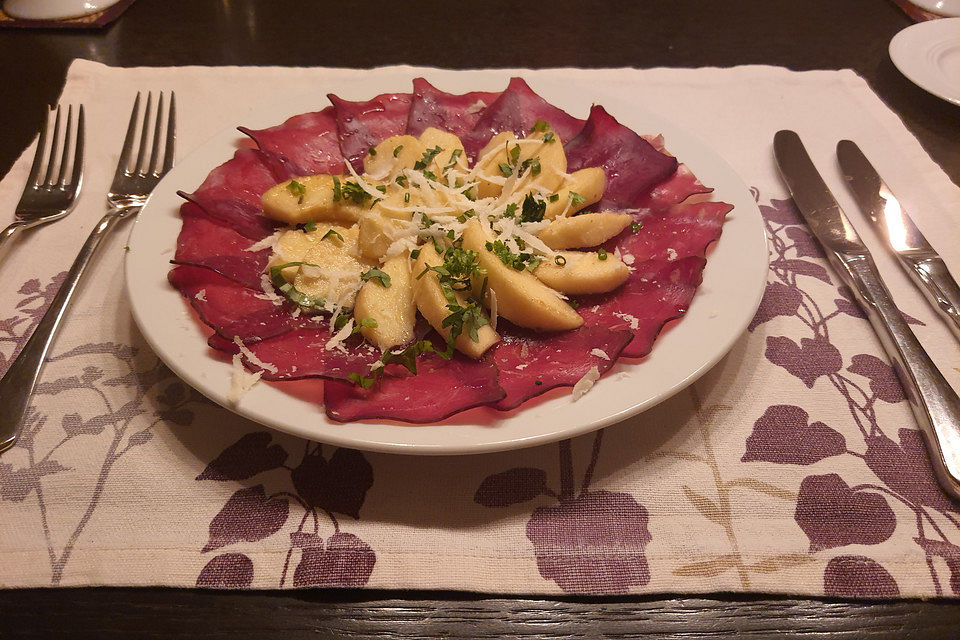 Carpaccio auf hessische Art