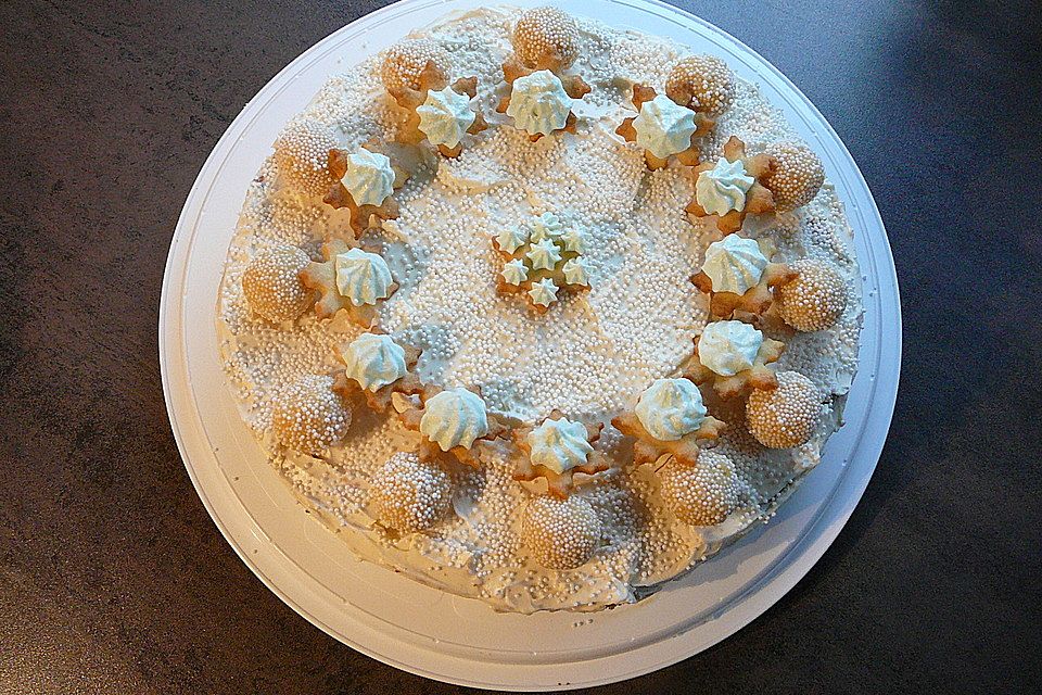 Frischkäsetorte mit Pflaumenmus