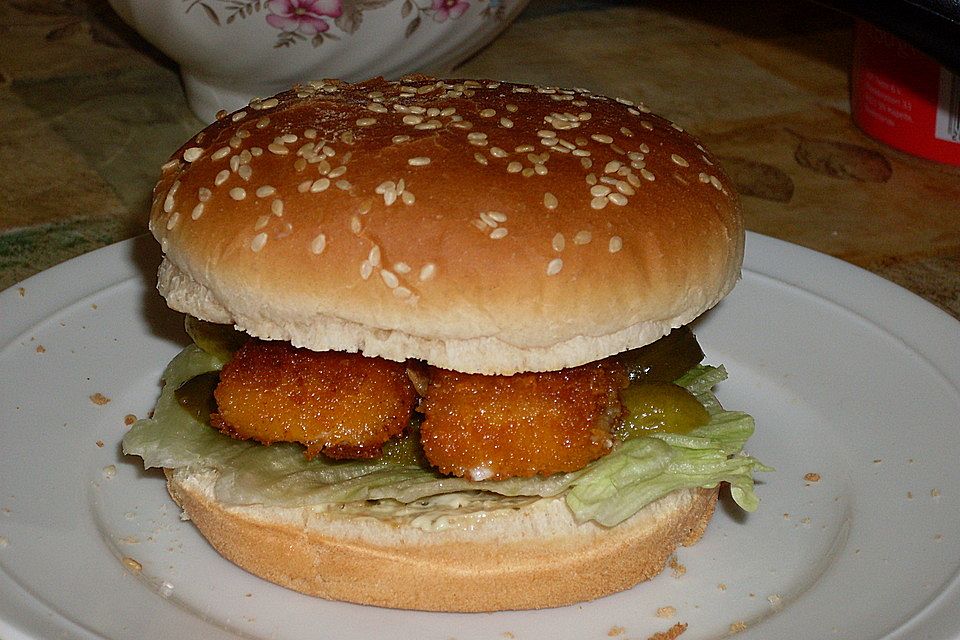 Sandra's Fischstäbchenburger