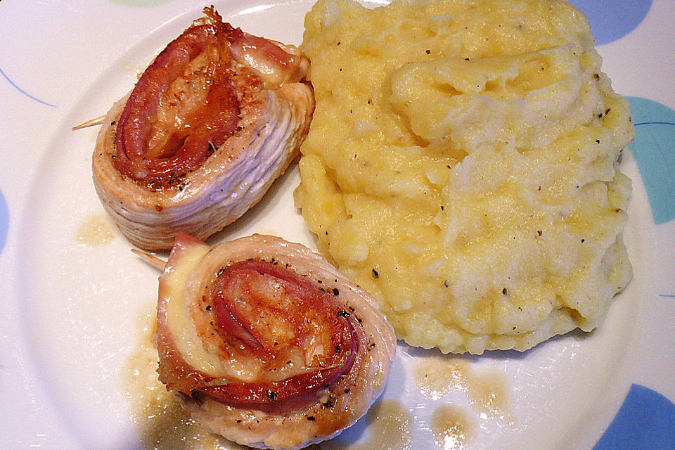 Putenschnecken à la Parma