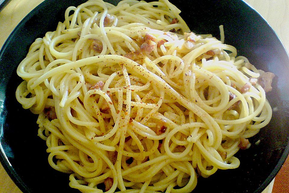 Spaghetti carbonara