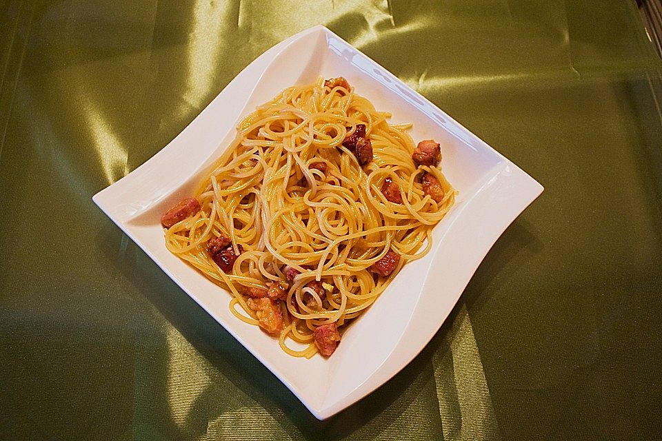 Spaghetti carbonara