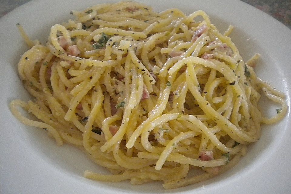 Spaghetti carbonara