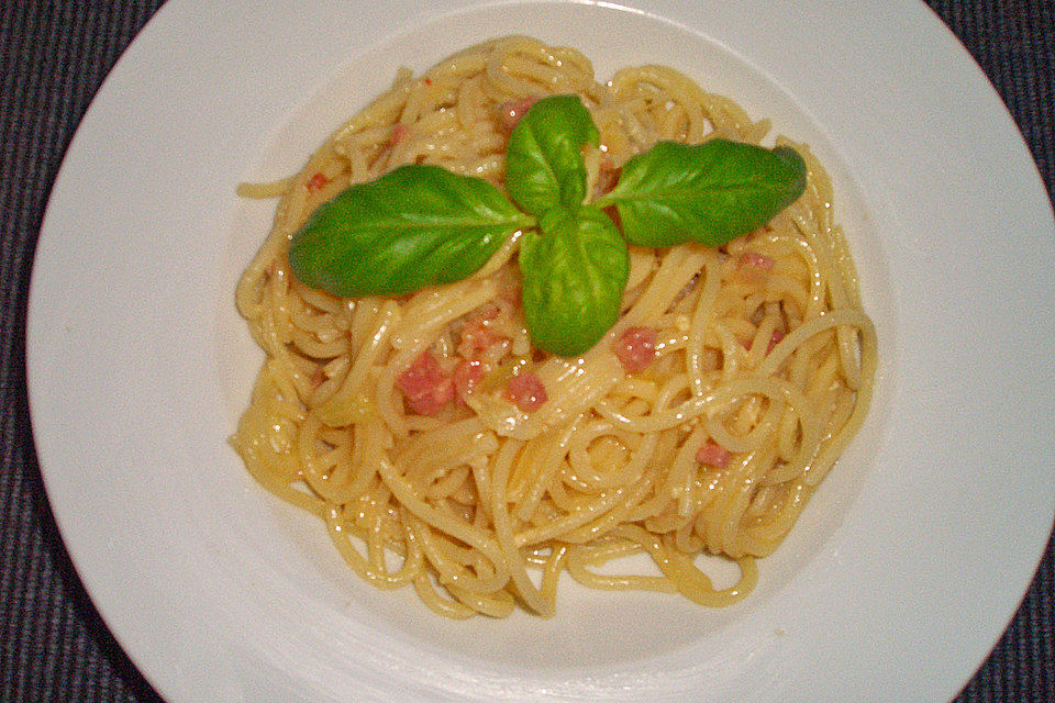 Spaghetti carbonara