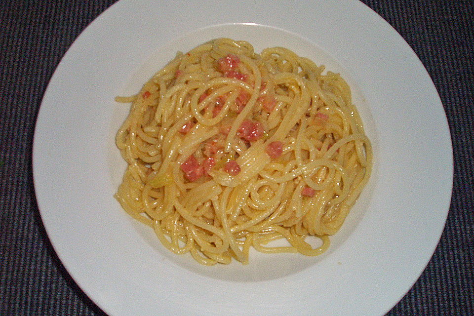 Spaghetti carbonara