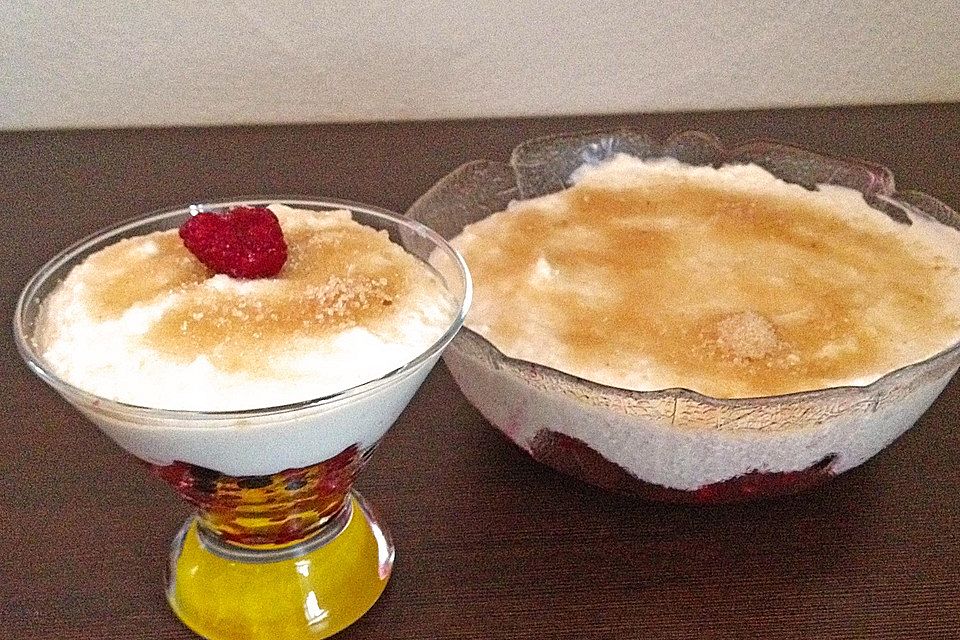 Himbeer-Mascarpone-Dessert