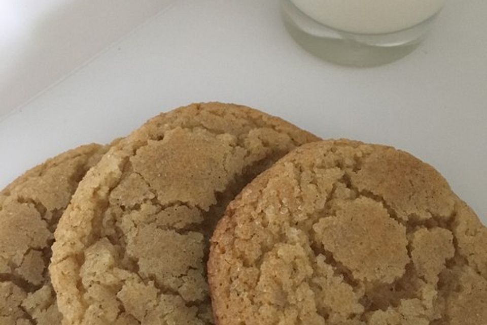 Amerikanische  Snickerdoodles - Zimtplätzchen