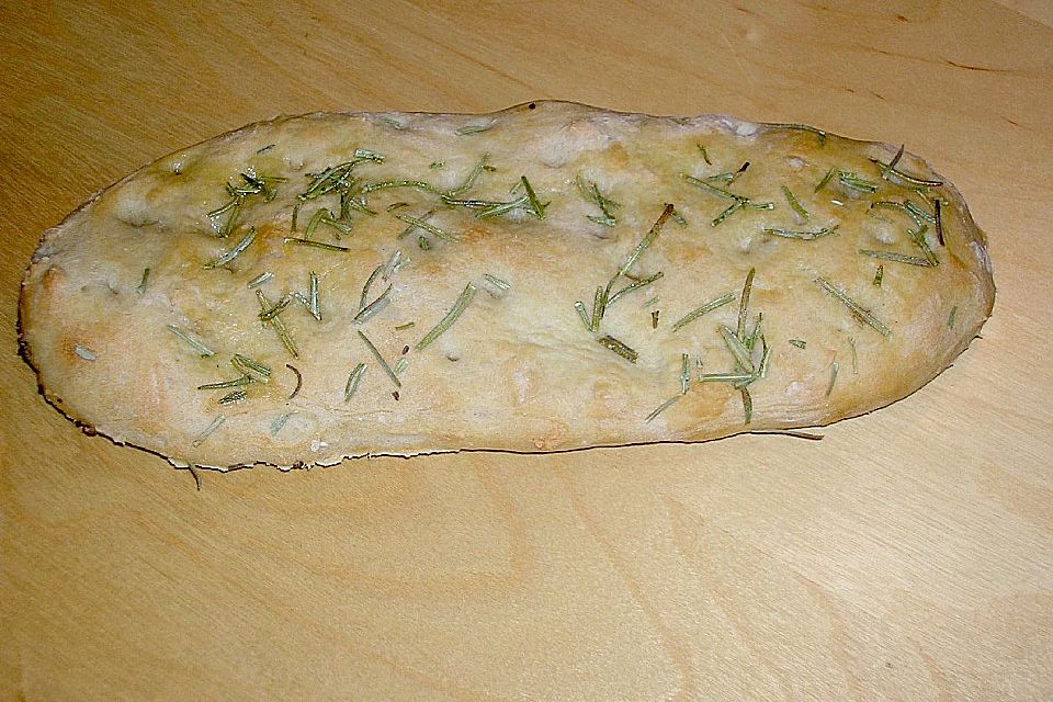 Pizzabrot mit  Rosmarin