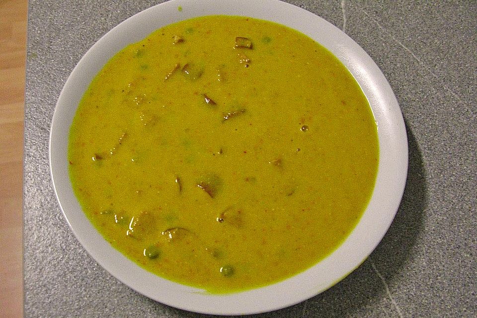 Kürbis-Ingwer-Suppe