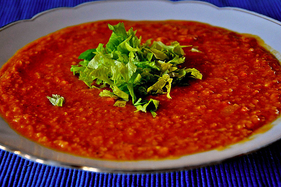 Curry von bunten Hülsenfrüchten