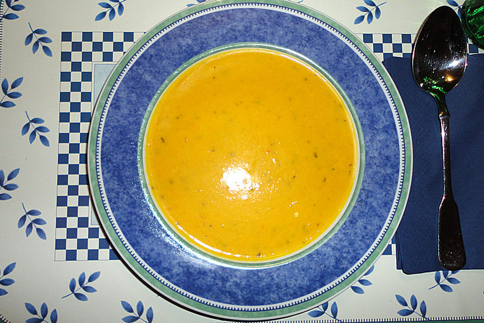 Kürbissuppe à la Strega