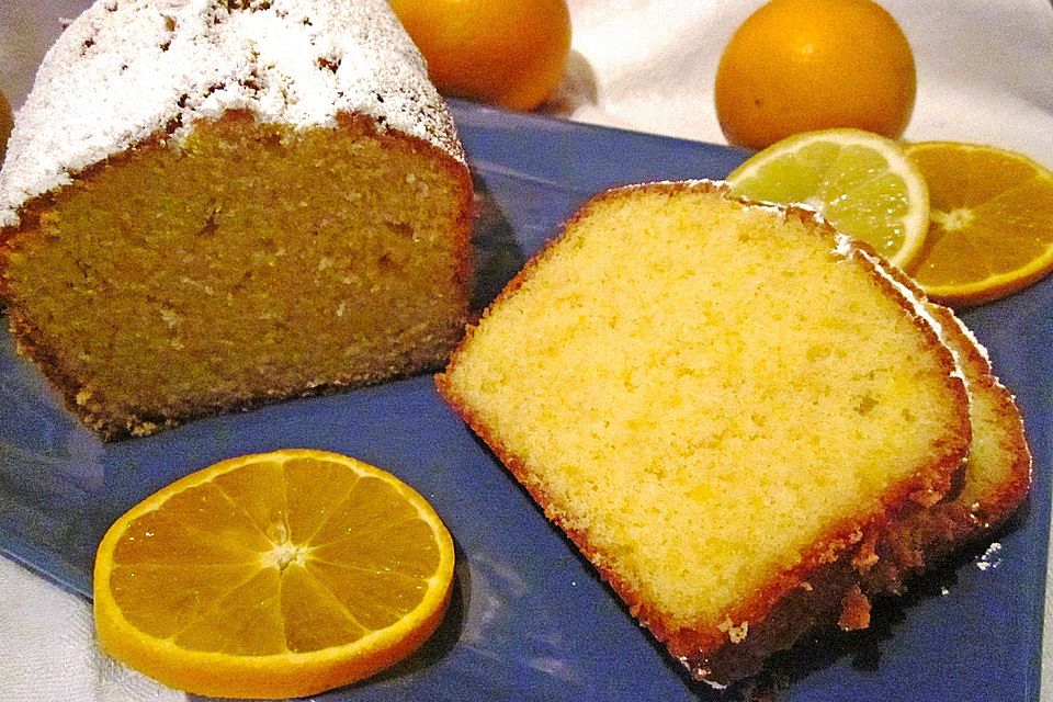 Zitronen-Orangen-Kuchen