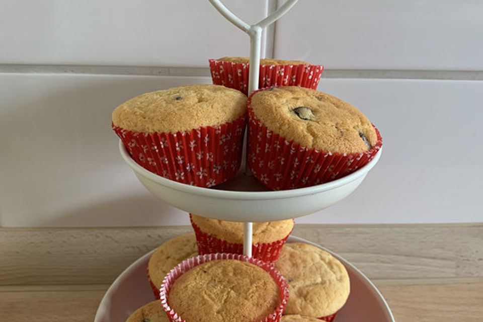 Stracciatella Muffins