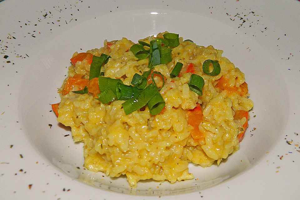 Kürbisrisotto