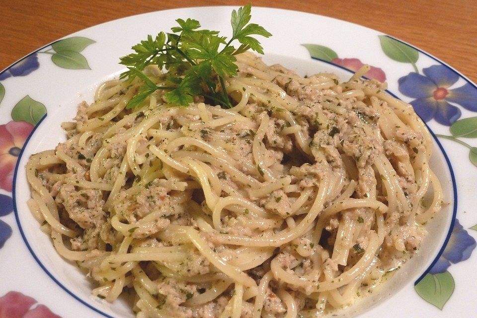 Spaghetti al tonno