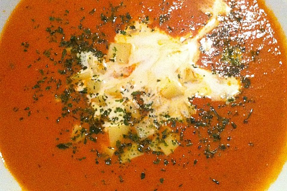 Tomatencremesuppe