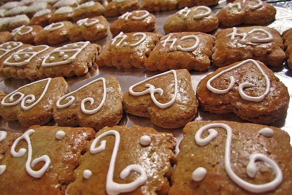 Lebkuchen zum Ausstechen